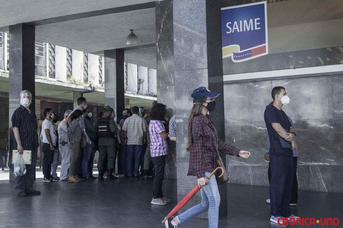 saime - trámites, usuarios, horario laboral