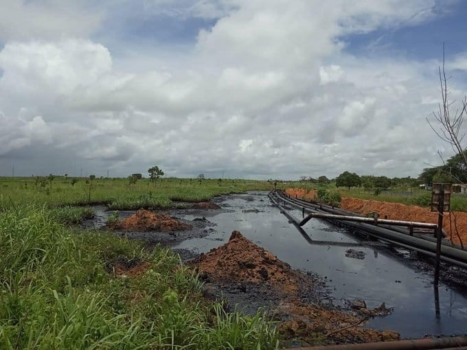 derrame de petróleo