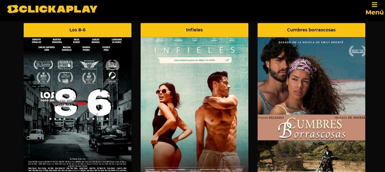 Plataformas Cine Venezolano