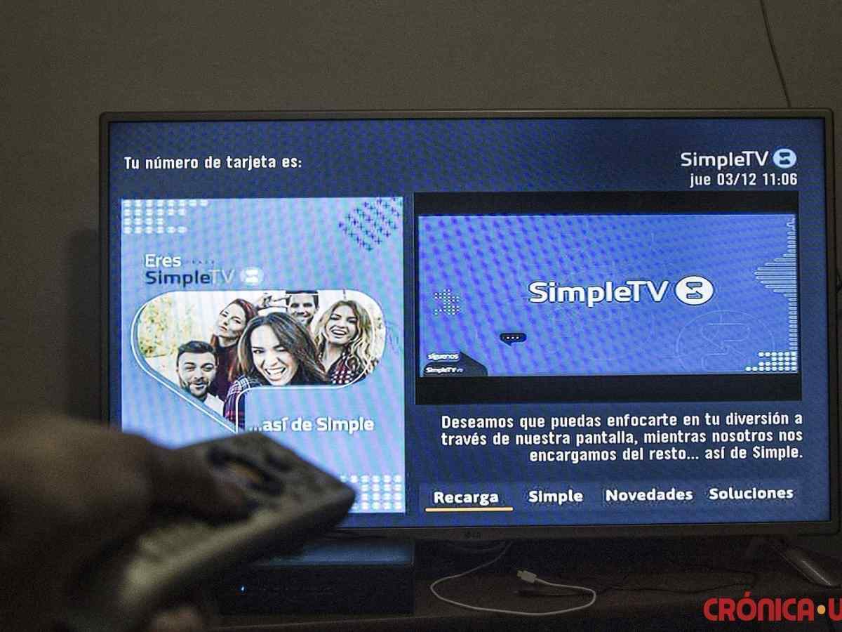 Simple TV inició cobro del servicio