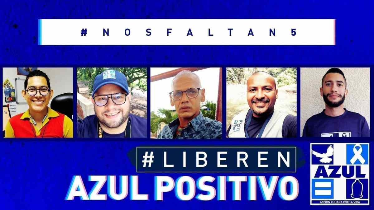 Azul Positivo - apoyo a los cinco