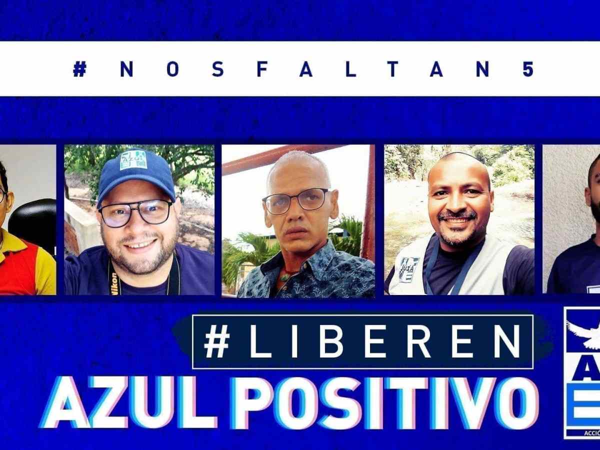 Azul Positivo - apoyo a los cinco