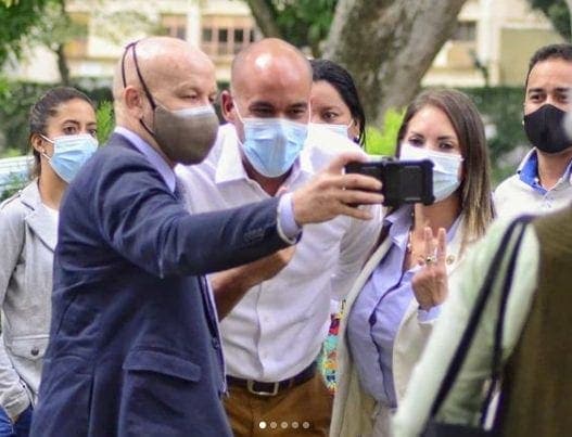 Héctor Rodríguez y Georgette Topolián