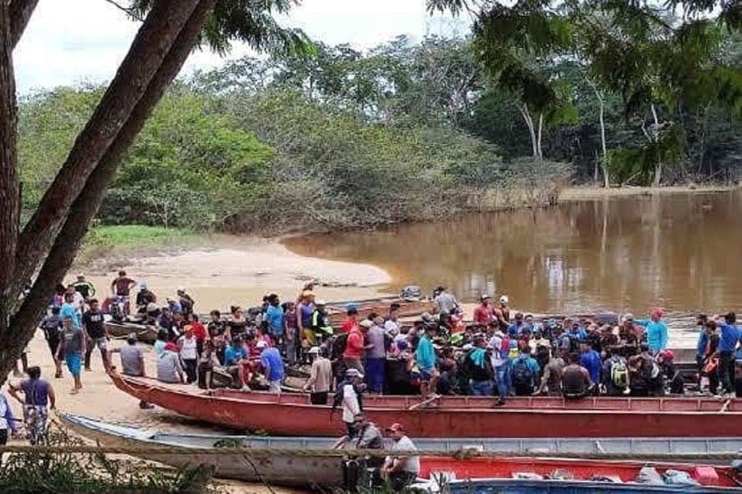Indígenas de San Luis de Morichal amenazados por grupo minero armado
