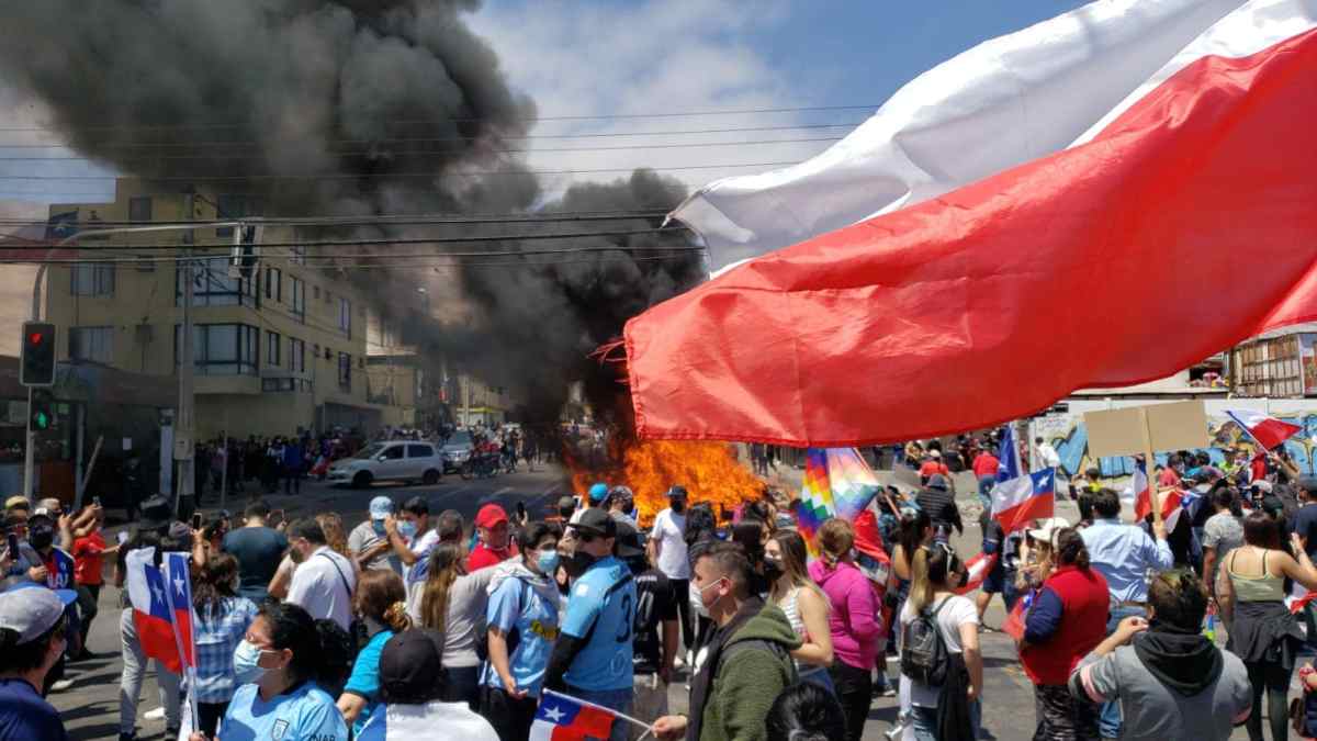 migrantes venezolanos Iquique