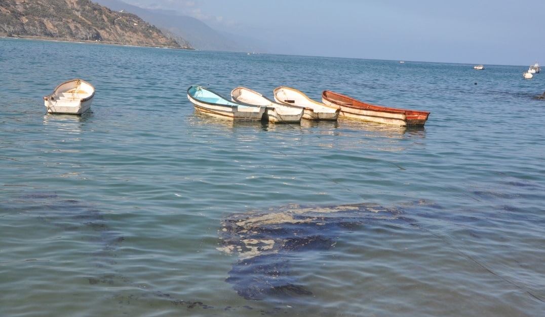 mancha de petróleo