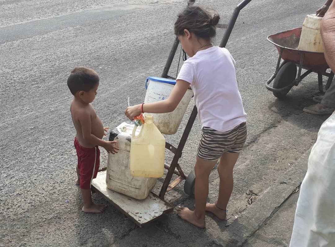 En San Félix la niñez transcurre entre la precariedad por falta de agua