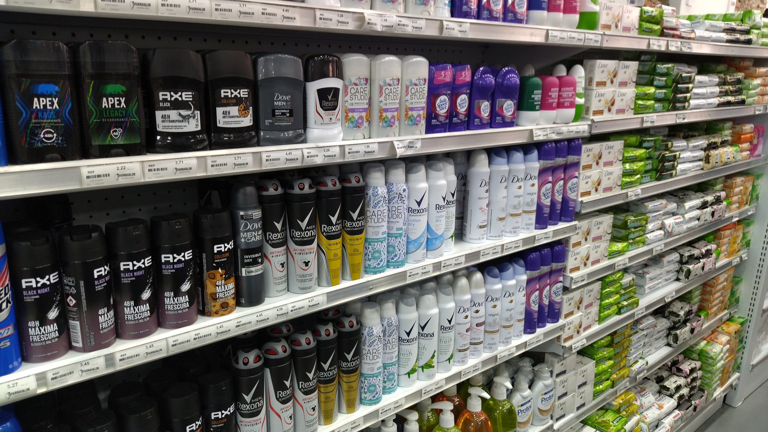 artículos de higiene personal