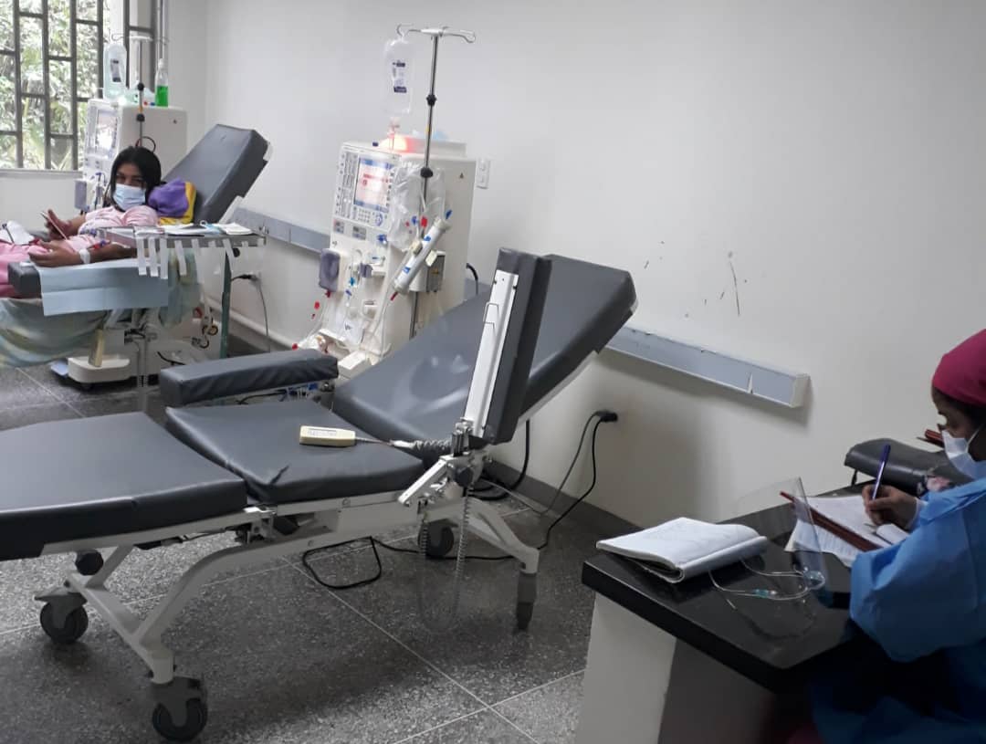 Unidad de diálisis en Bolívar tiene solo dos máquinas para pacientes con serología positiva