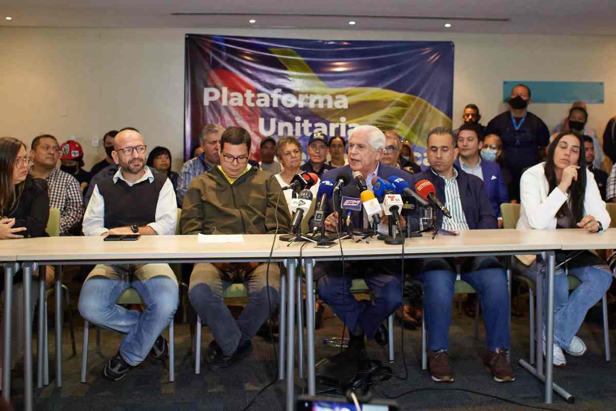 integrantes de la plataforma unitaria | oposición