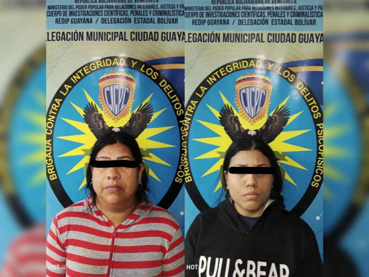 Detienen a integrantes de una red de trata de personas en Bolívar