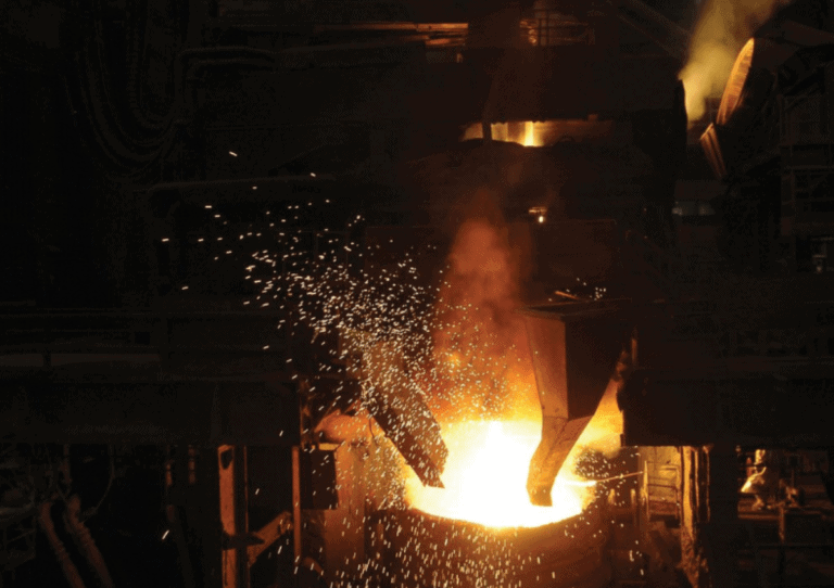 derrames de acero en Sidor