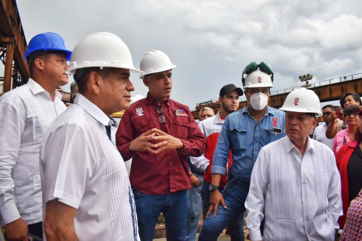 Visita de parlamentarios mexicanos a Sidor