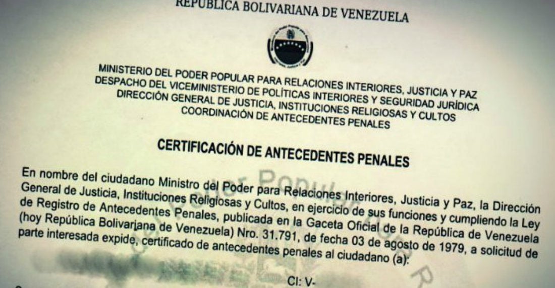 antecedentes penales