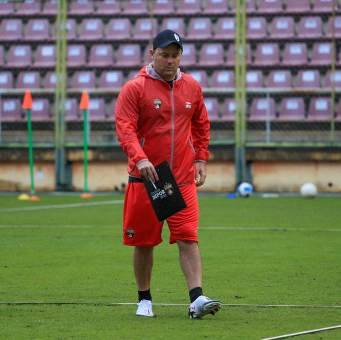 director técnico del Deportivo Lara