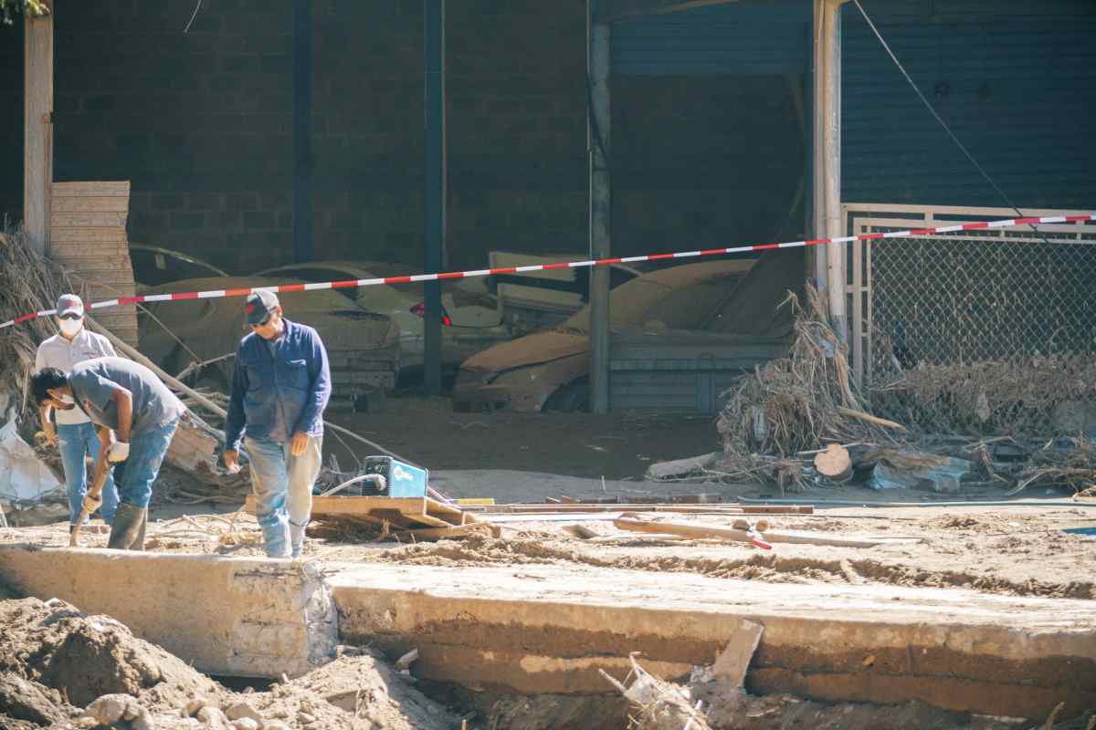 zona industrial de Las Tejerías