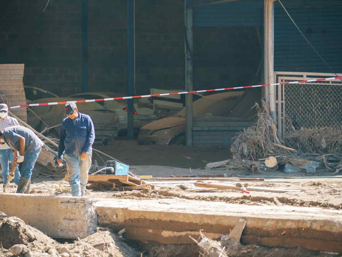 zona industrial de Las Tejerías