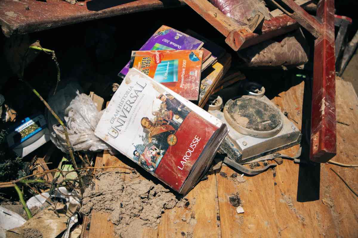 cicatriz del deslave