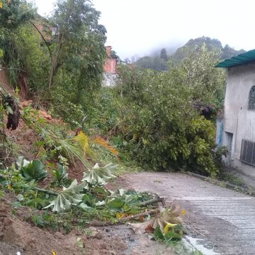 colapso de vivienda Baruta