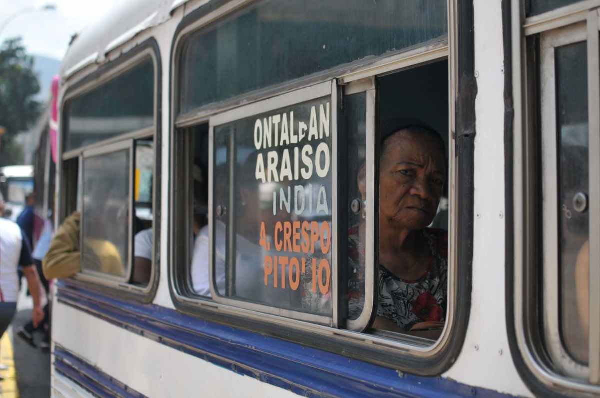 Transporte público en Caracas