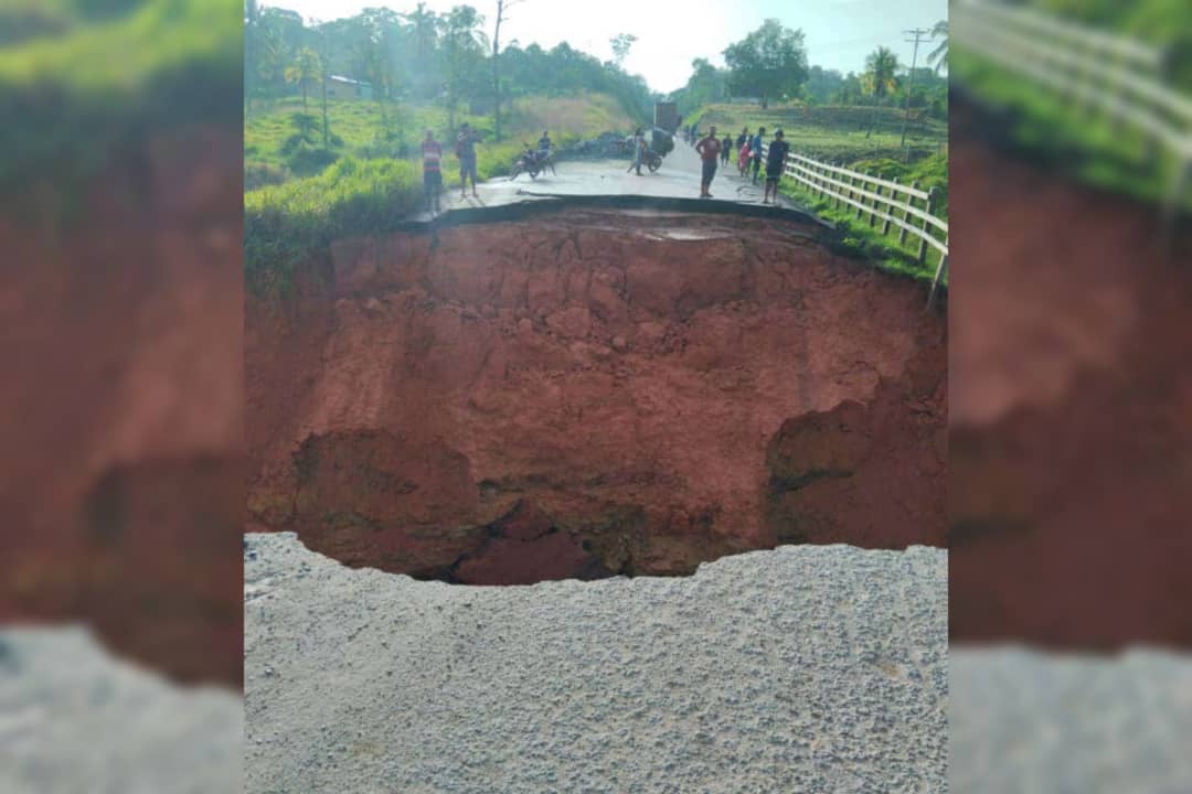 troncal 10 en Bolívar