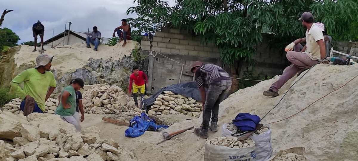 minería ilegal caliza