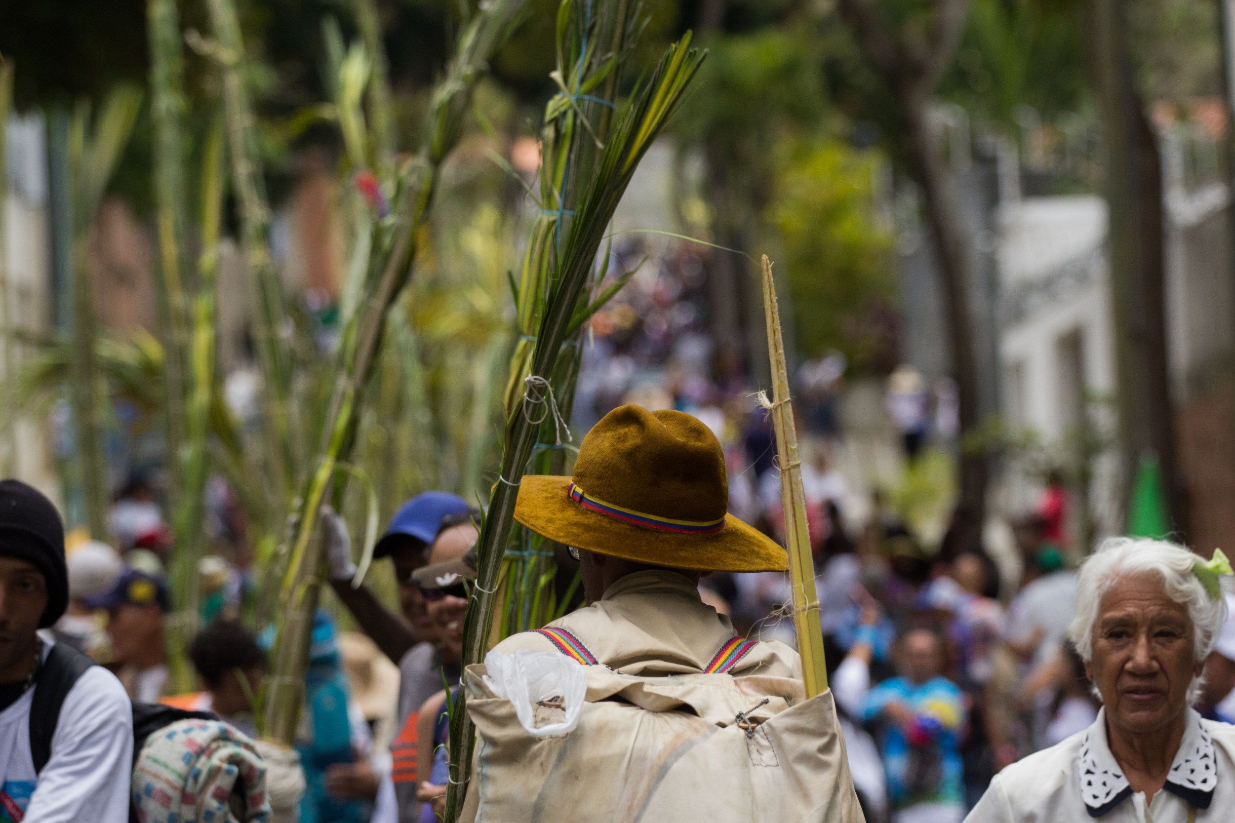 Cinco generaciones de los Delgado preservan la bajada de los palmeros como tradición centenaria en Chacao