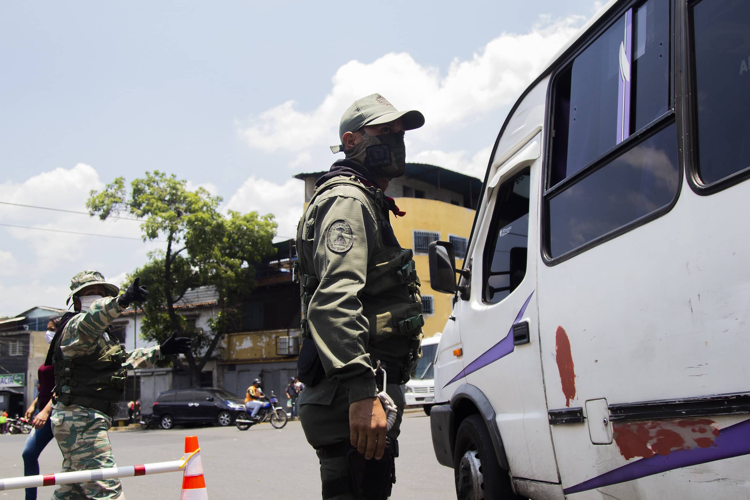 alcabala, punto de control