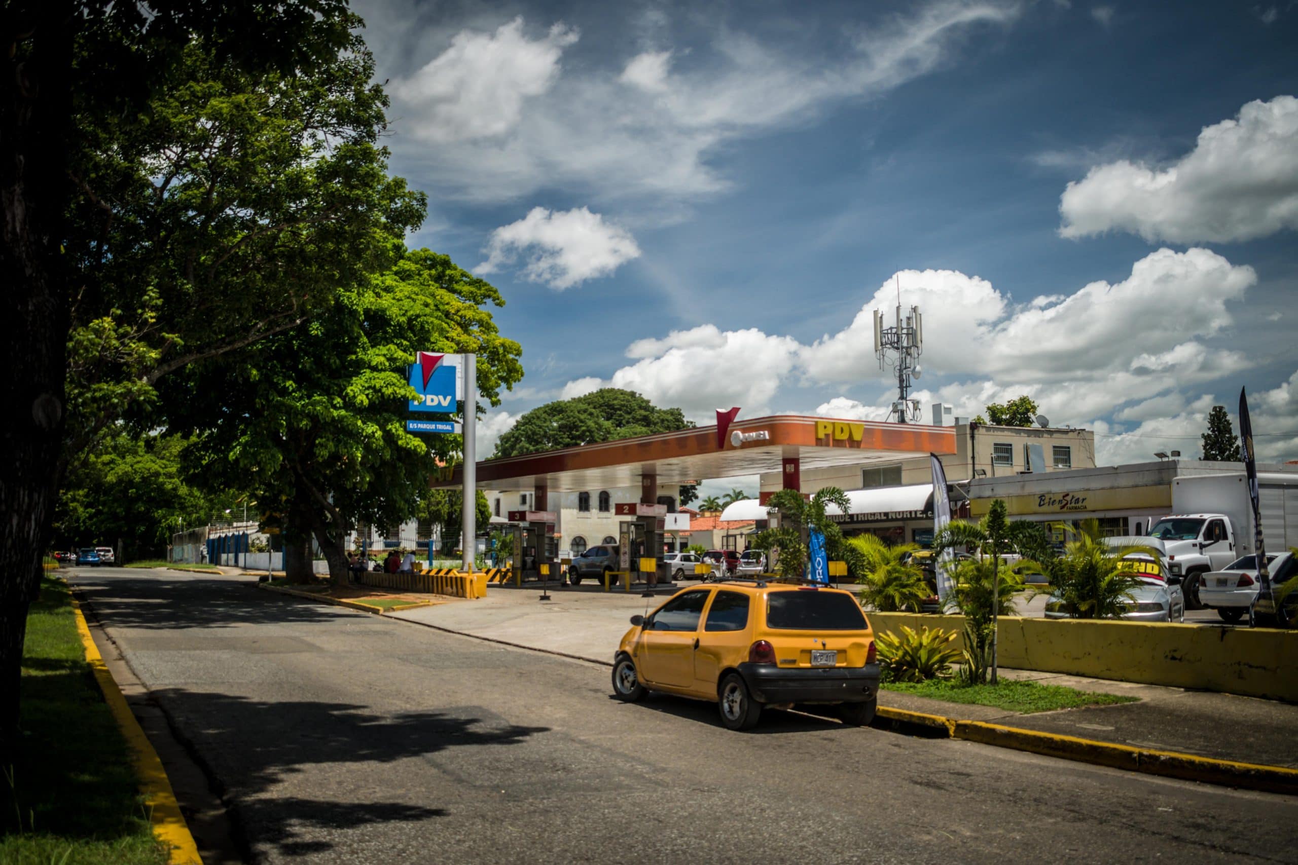 estaciones de servicio