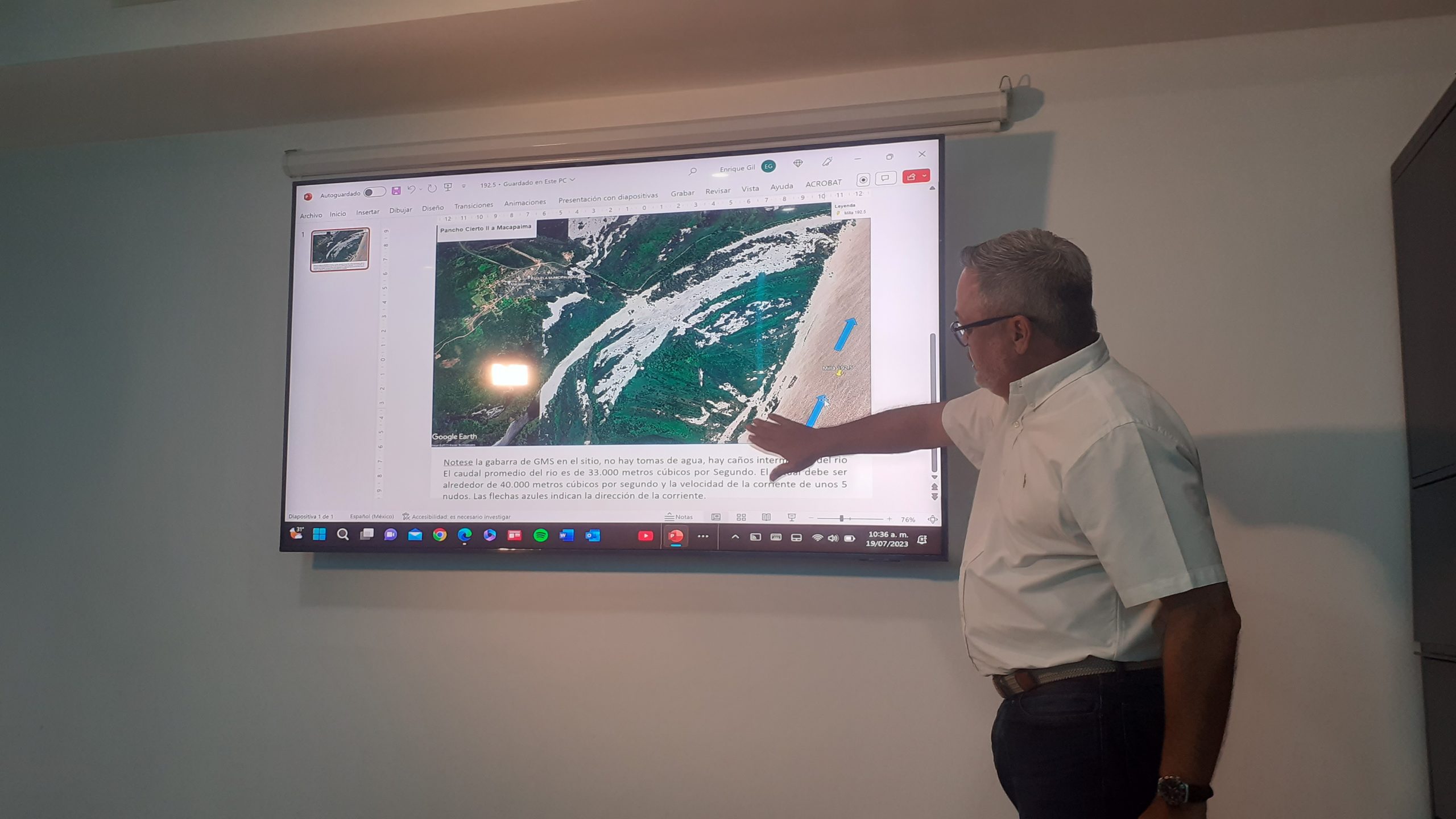 Acbl desmiente denuncia por contaminación ambiental en Macapaima