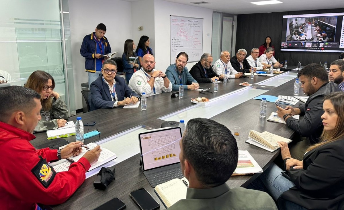 Reunión de palmeros en Caracas