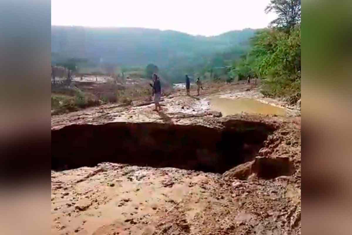 Lluvias en Falcón. Río Seco
