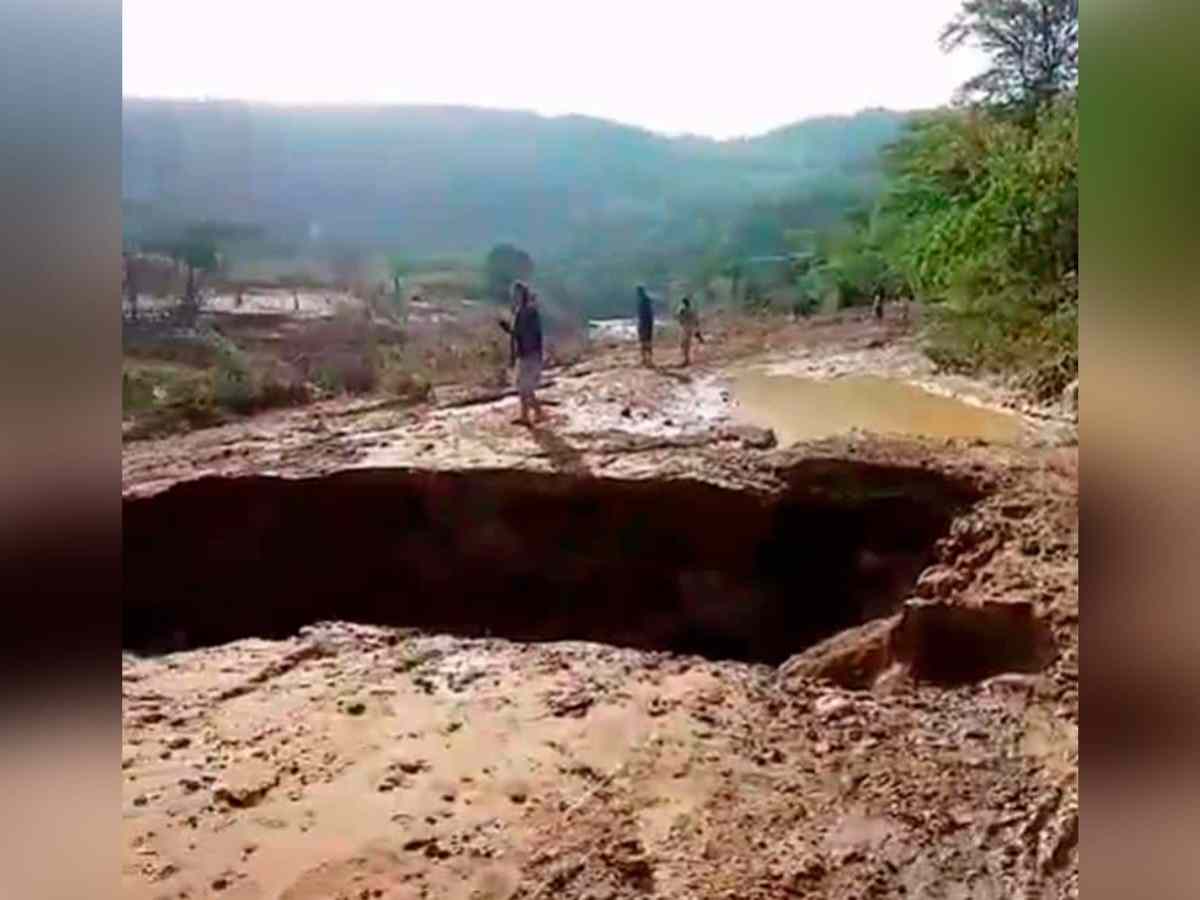 Lluvias en Falcón. Río Seco