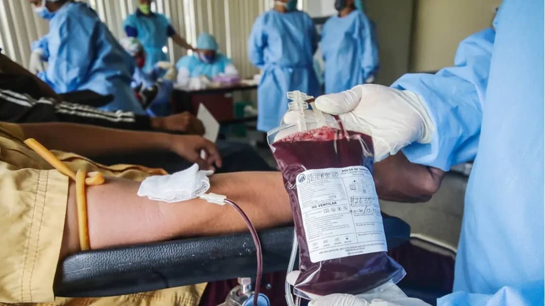 Donaciones voluntarias de sangre en Guayana aumentaron 30%