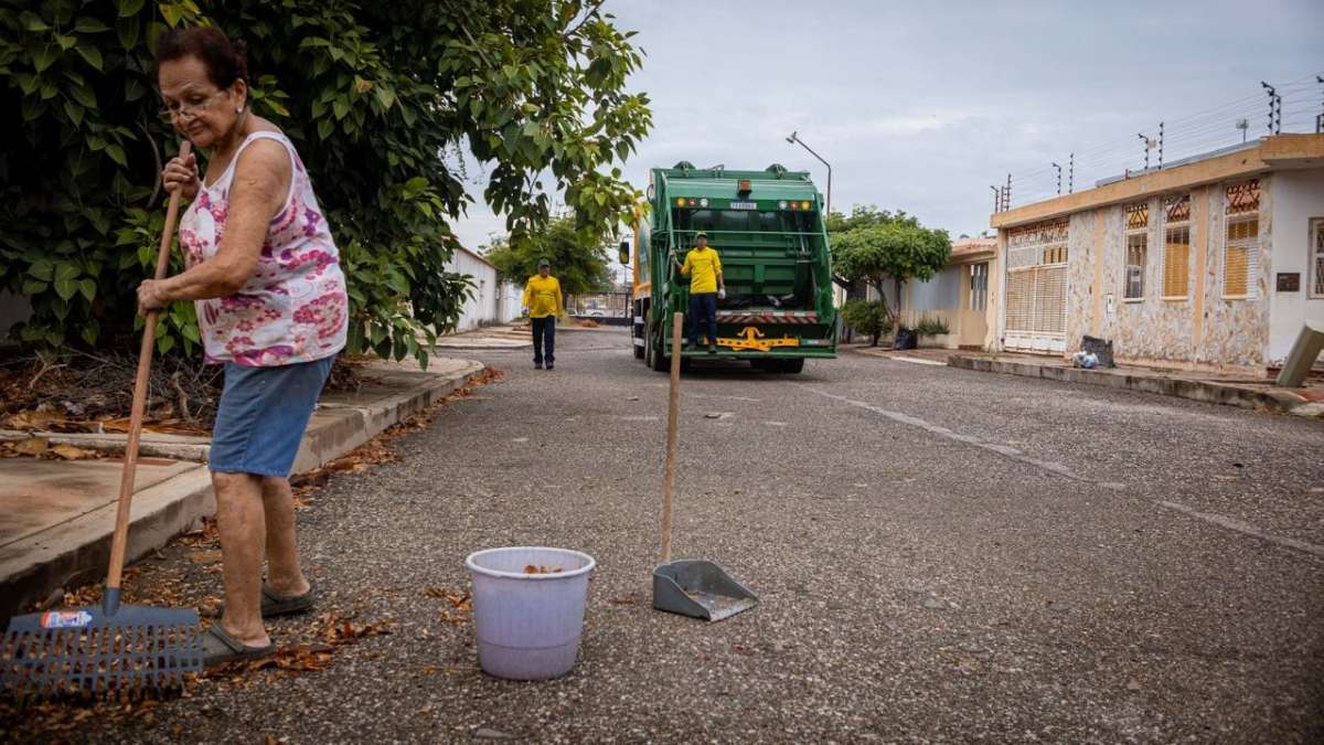 Recolección de basura en Maracaibo