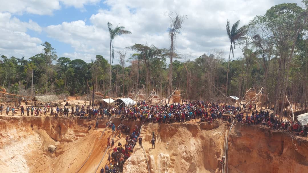Conmoción en La Paragua por derrumbe de mina