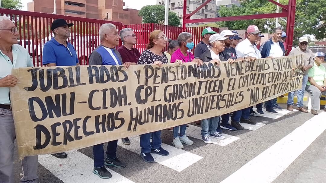 Jubilados del holding CVG