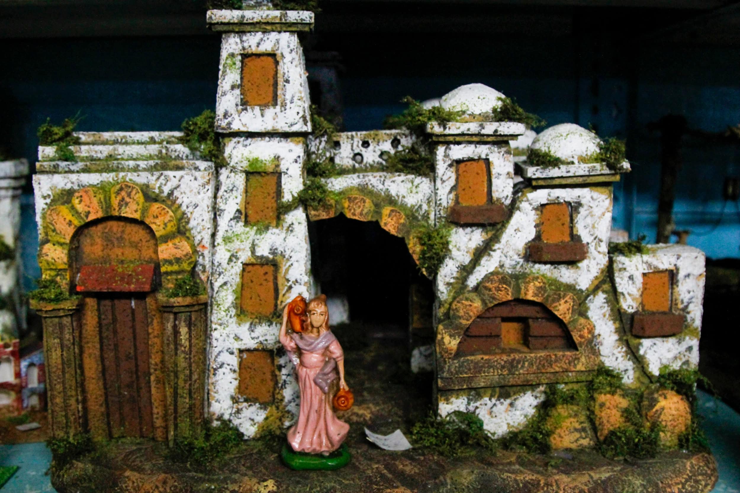 recuerdos navideños, casas, nacimiento, navidad, decoración, pasaje zingg, centro comercial, edificio zingg, centro, centro de caracas