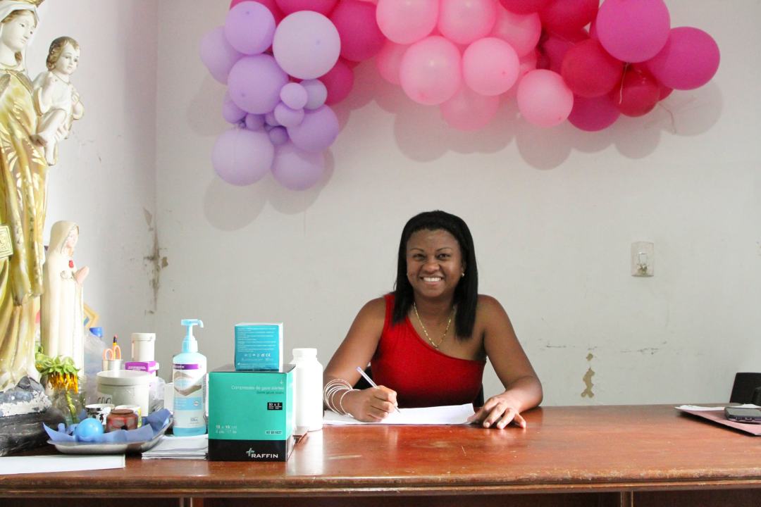 Yessika Key líder comunitaria del barrio José Félix Ribas, Petare