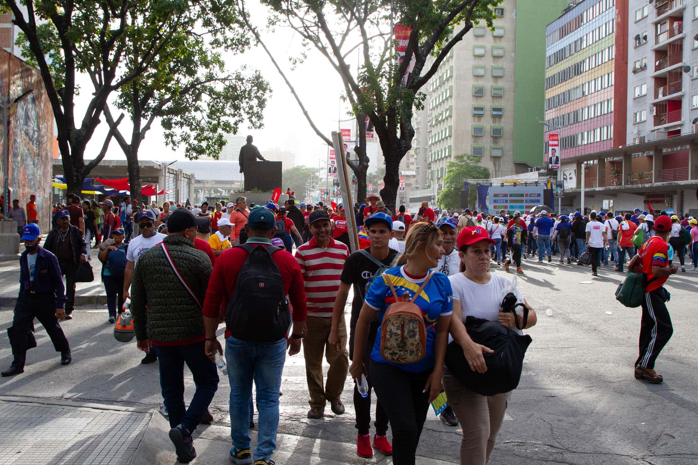 Cierre de campaña de Maduro, elecciones