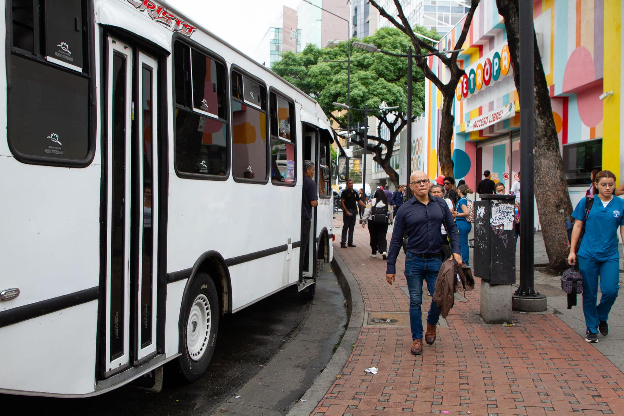 transporte público, Chacaíto, encuesta sobre las elecciones