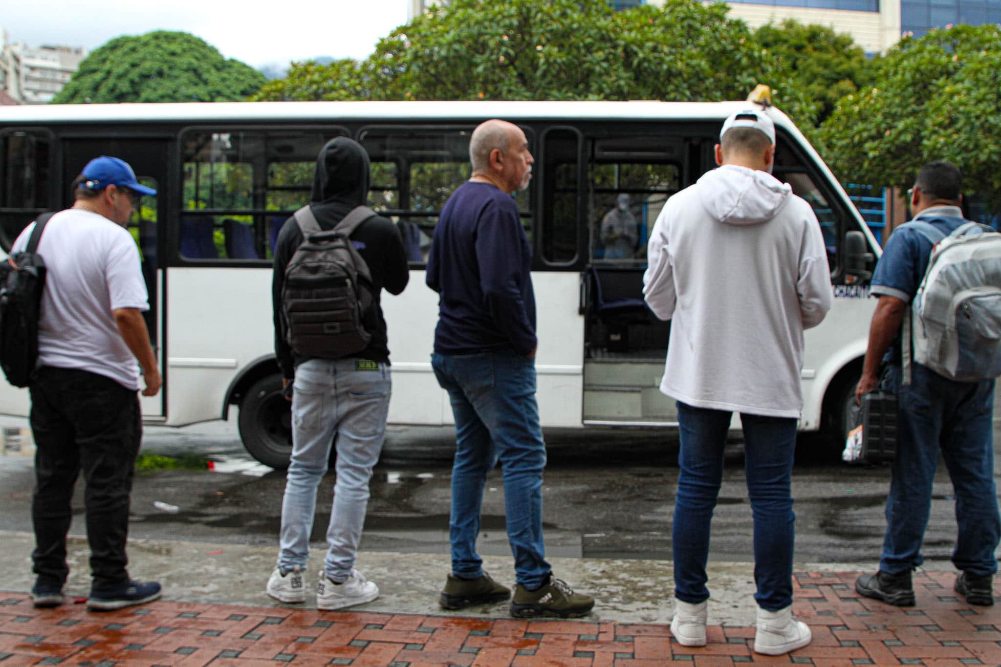 transporte público, Chacaíto, encuesta sobre las elecciones