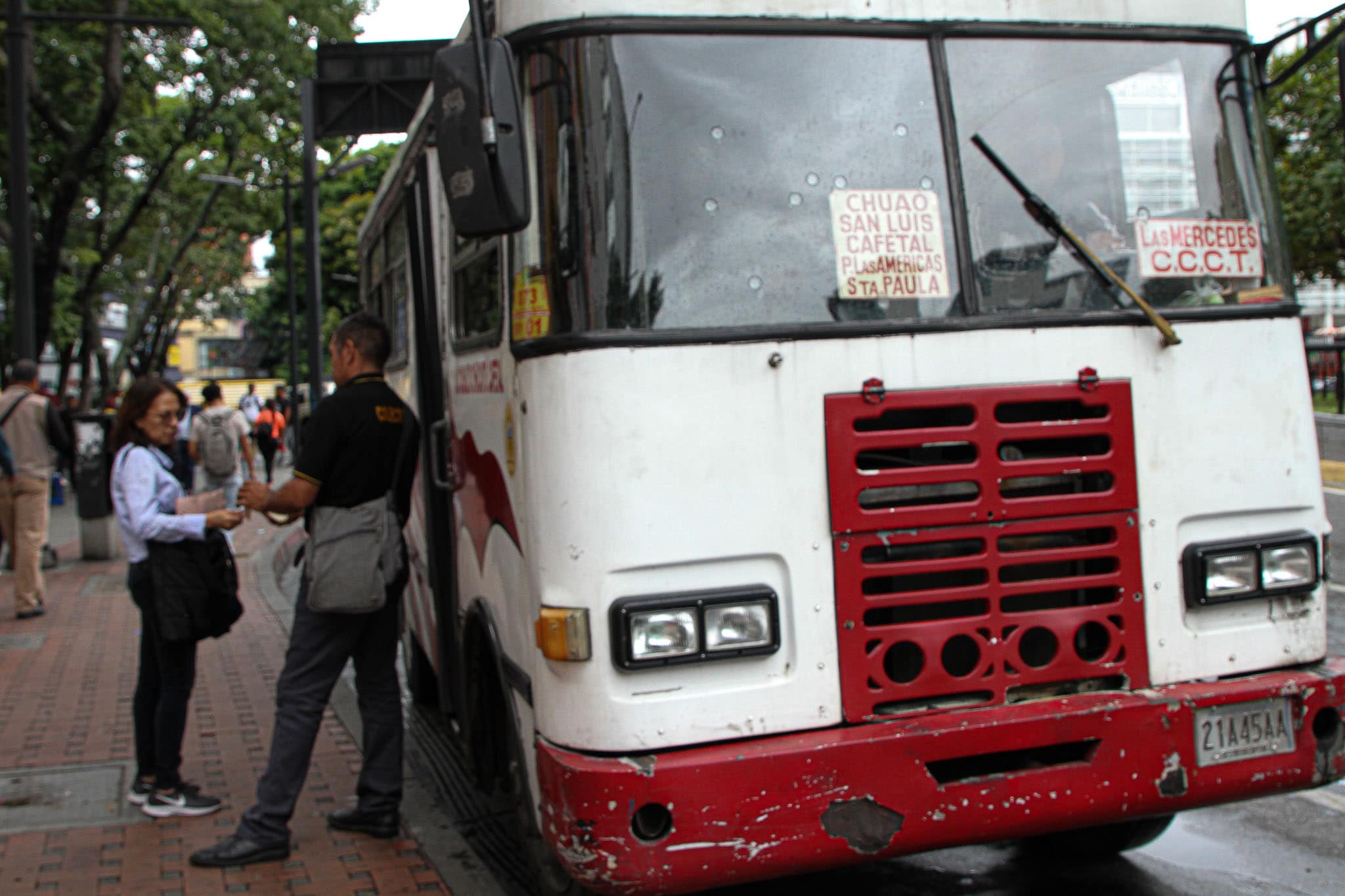 transporte público, pasaje, El Junquito,