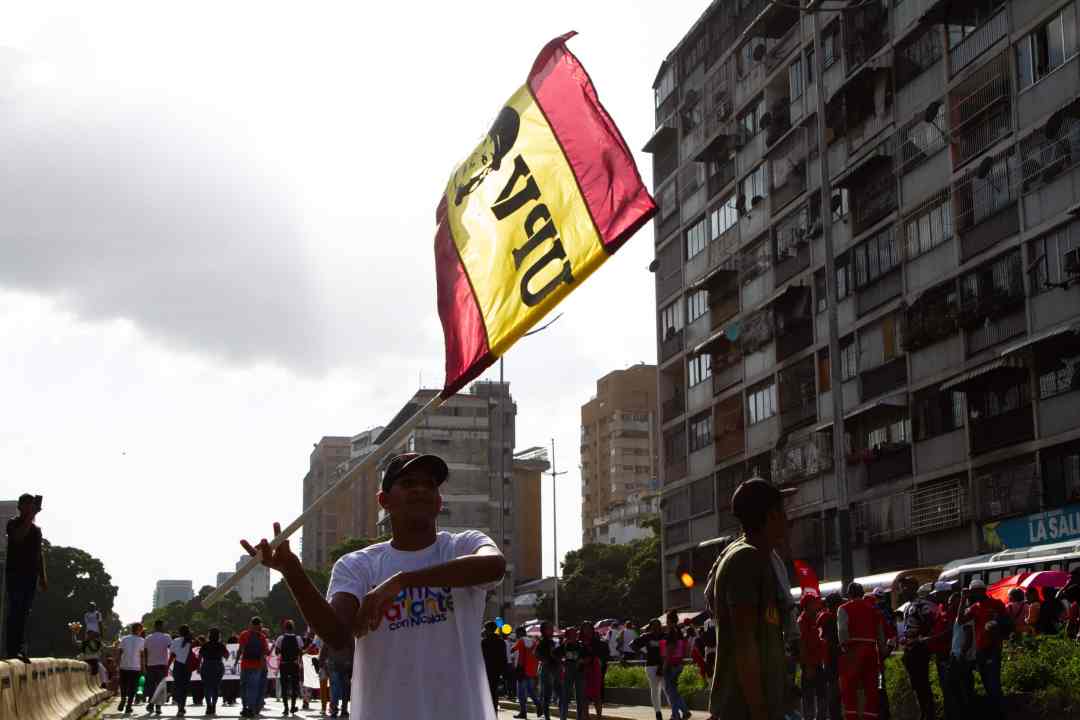 Inicio de campaña de Maduro