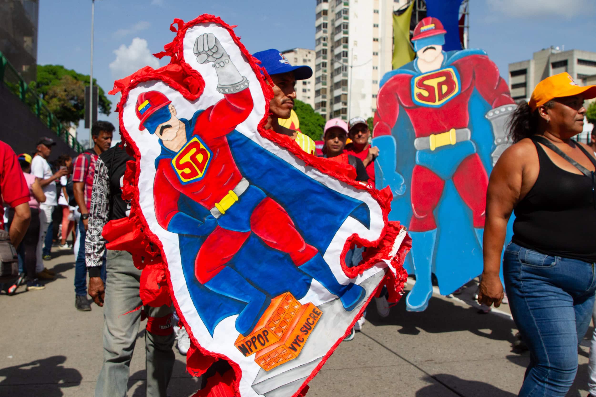 Inicio de campaña de Maduro