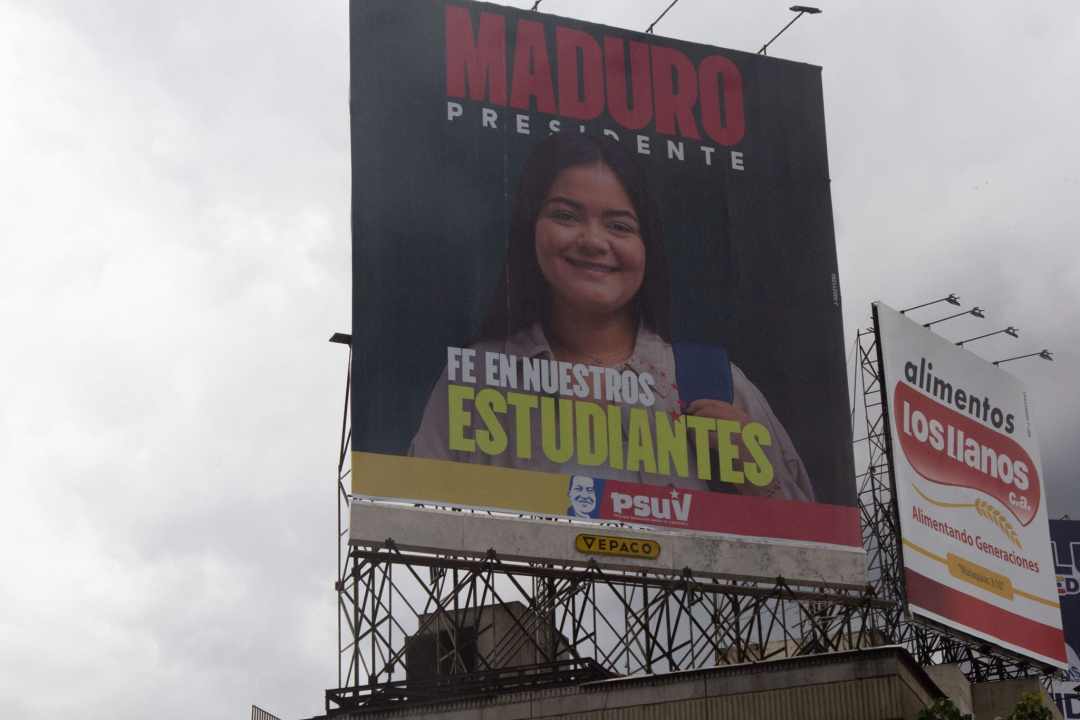 Propaganda electoral, oficialismo, Maduro