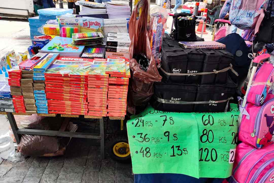 Regreso a clases, útiles escolares