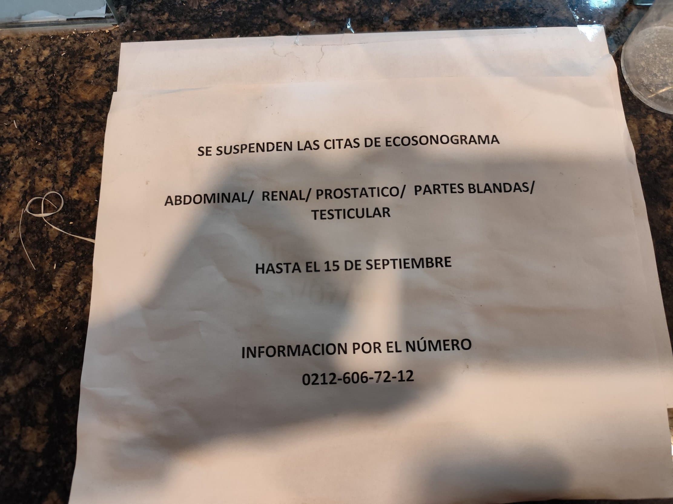 cita los hospitales
