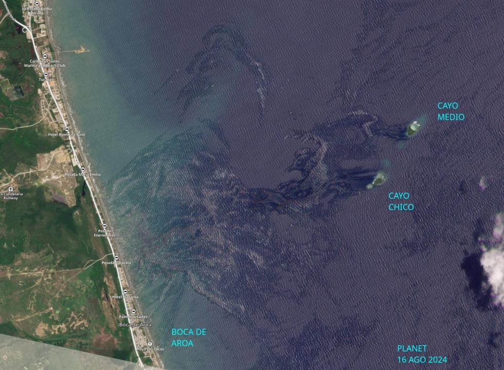 derrame de petróleo