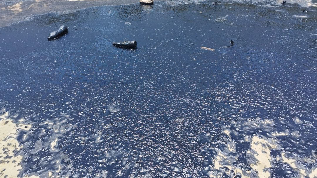 derrame de petróleo